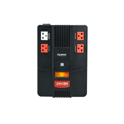 UPS (เครื่องสำรองไฟ) ZIRCON INTERACTIVE HYBRID 1000VA 550W