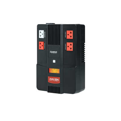 UPS (เครื่องสำรองไฟ) ZIRCON INTERACTIVE HYBRID 1000VA 550W