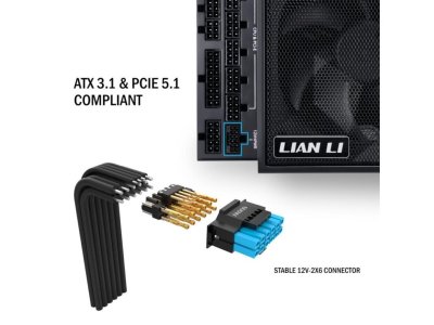 POWER SUPPLY LIAN LI EDGE EG1000 1000W 80+ PLATINUM BLACK POWER SUPPLY LIAN LI EDGE EG1000 1000W 80+ PLATINUM BLACK