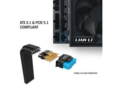 POWER SUPPLY LIAN LI EDGE EG1300 1300W 80+ PLATINUM BLACK