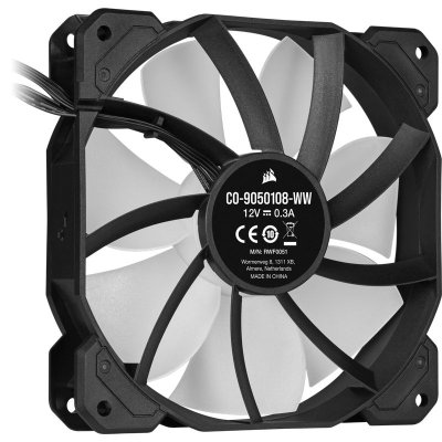 CORSAIR FAN CASE SP120 RGB ELITE BLACK PACK 1 CORSAIR FAN CASE SP120 RGB ELITE BLACK PACK 1