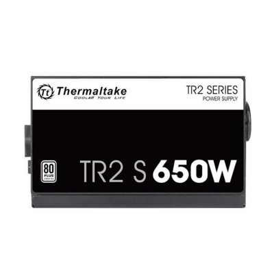 POWER SUPPLY THERMALTAKE TR2 S 650W 80+ WHITE (TRS-0650P-2) POWER SUPPLY THERMALTAKE TR2 S 650W 80+ WHITE (TRS-0650P-2)
