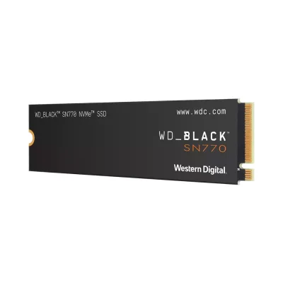 SSD (เอสเอสดี) WD BLACK SN770 500GB - PCIe 4x4/NVMe M.2 2280 (WDS500G3X0E)