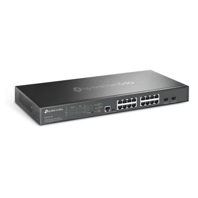 TP-LINK SG3218XP-M2 OMADA 16-Port 2.5G and 2-Port 10GE SFP+ L2+ MANAGED SWITCH WITH 8-Port PoE+