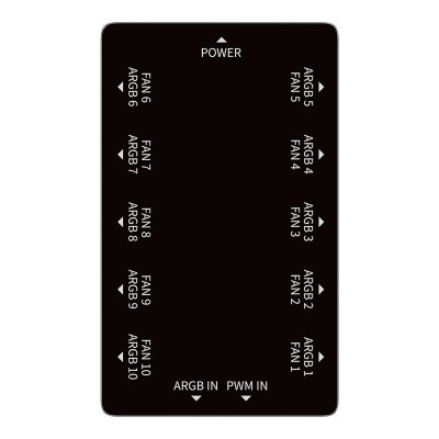 OCYPUS DELTA EH10 BLACK PRO ชุดคุมไฟแบบรีโมท ARGB