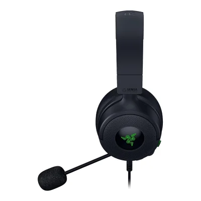 HEADSET RAZER KRAKEN V4 X SENSA HD HAPTICS BLACK