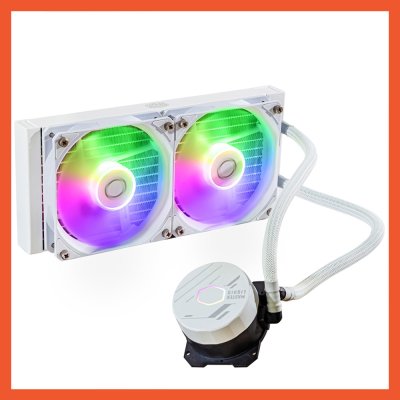 CPU LIQUID COOLING  (ระบบระบายความร้อนด้วยน้ำ) COOLER MASTER 240L CORE ARGB (BLACK, WHITE) CPU LIQUID COOLING  (ระบบระบายความร้อนด้วยน้ำ) COOLER MASTER 240L CORE ARGB (BLACK, WHITE)