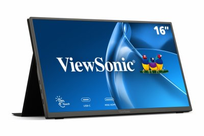 MONITOR VIEWSONIC TD1607 16" TOUCH SCREEN IPS 60Hz