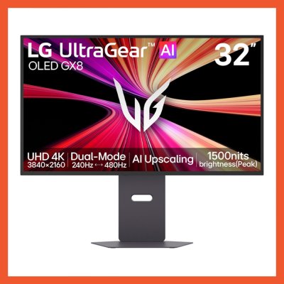 MONITOR LG ULTRAGEAR 32GX870B-B 31.5" OLED 4K 240Hz