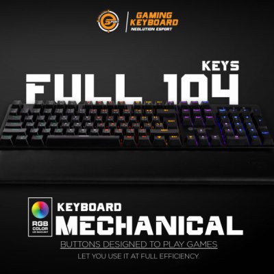 KEYBOARD NEOLUTION E-SPORT GAMING MYSTIC PLUS