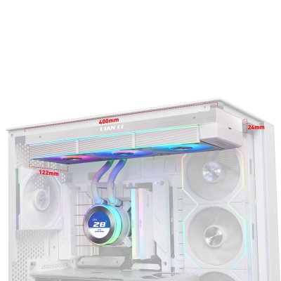 CPU COOLING LIAN LI HYDROSHIFT II LCD-C 360CL WHITE (GHS2LCD36RW)