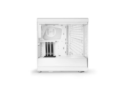 CASE HYTE Y40 WITH 2 FANS AND RISER VERTICAL GPU MOUNT