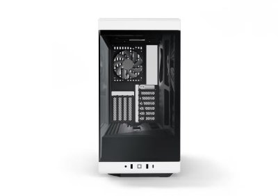 CASE HYTE Y40 WITH 2 FANS AND RISER VERTICAL GPU MOUNT