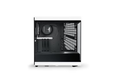 CASE HYTE Y40 WITH 2 FANS AND RISER VERTICAL GPU MOUNT