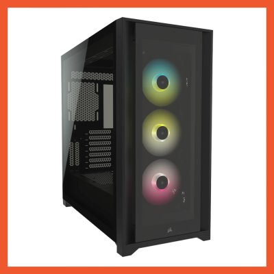 CASE CORSAIR ICUE 5000X RGB TEMPERED GLASS