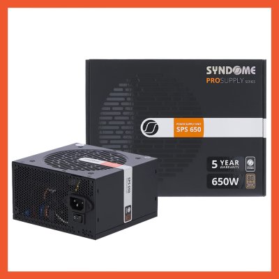 POWER SUPPLY SYNDOME SPS650 650W 80+ BRONZE