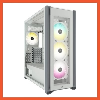 CASE CORSAIR ICUE 7000X RGB TEMPERED GLASS CASE CORSAIR ICUE 7000X RGB TEMPERED GLASS