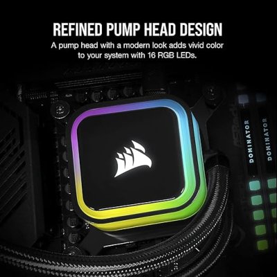 CPU LIQUID COOLING CORSAIR H100I ELITE RGB