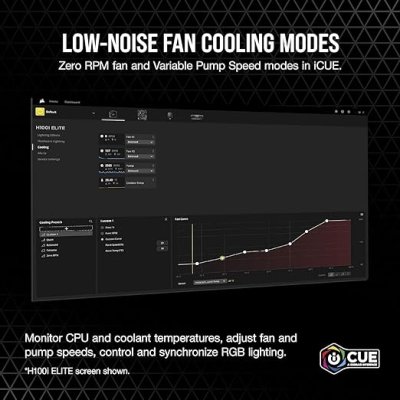 CPU LIQUID COOLING CORSAIR H100I ELITE RGB