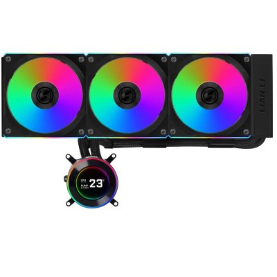 CPU COOLING LIAN LI HYDROSHIFT II LCD-C 360CL BLACK (GHS2LCD36RB)