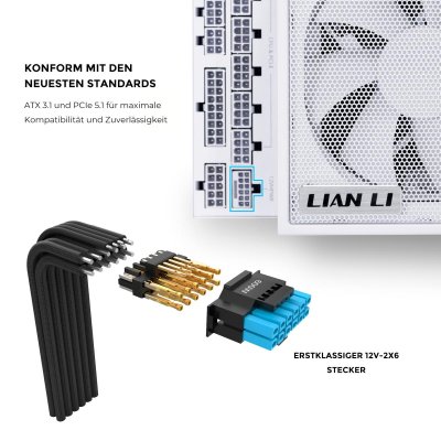 POWER SUPPLY LIAN LI EDGE EG850G 850W 80+ GOLD