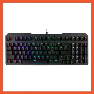 KEYBOARD GAMING ASUS RA07 TUF K3 GEN II RED SWITCH (90MP0390-BKLA00)