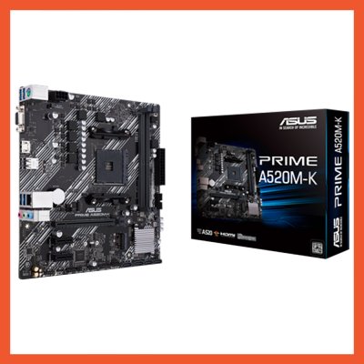 MAINBOARD ASUS PRIME A520M-K DDR4 AM4