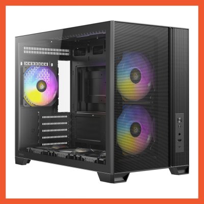 CASE ANTEC FLUX M COMPACT M-ATX 6 FAN ARGB