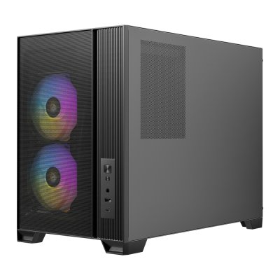 CASE ANTEC FLUX M COMPACT M-ATX 6 FAN ARGB