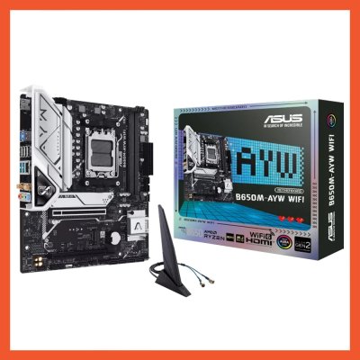 MAINBOARD ASUS B650M-AYW WIFI AM5 DDR5