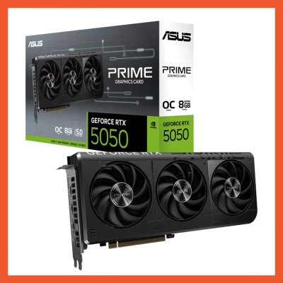 การ์ดจอ ASUS NVIDIA RTX 5050 PRIME OC EDITION 8GB GDDR6