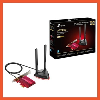 PCIe Wireless Adapter TX3000E TP-LINK AX3000 Wi-Fi 6 Bluetooth 5.2 PCIe Wireless Adapter TX3000E TP-LINK AX3000 Wi-Fi 6 Bluetooth 5.2