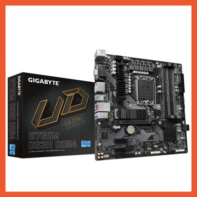 MAINBOARD GIGABYTE B760M DS3H DDR4 (REV. 1.0) SOCKET LGA 1700