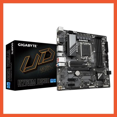 MAINBOARD GIGABYTE B760M D3HP DDR5 (REV.1.0) ทดแทนรู่น B760M DS3H (REV. 1.0) DDR5 SOCKET LGA 1700 MAINBOARD GIGABYTE B760M D3HP DDR5 (REV.1.0) ทดแทนรู่น B760M DS3H (REV. 1.0) DDR5 SOCKET LGA 1700