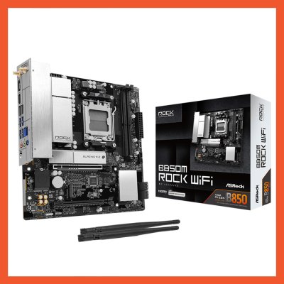 MAINBOARD ASROCK B850M ROCK WIFI AM5 DDR5