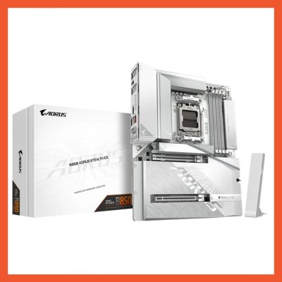 MAINBOARD GIGABYTE B850 AORUS STEALTH ICE DDR5 AM5