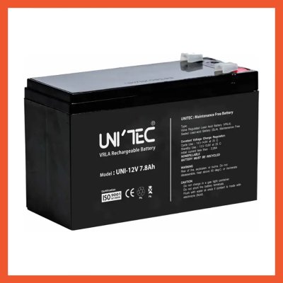 BATTERY UPS UNITEC 12V 7.8Ah
