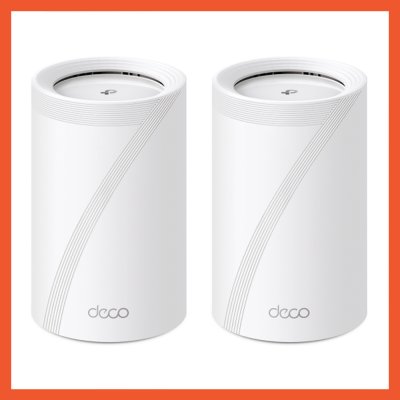TP-LINK DECO BE65 BE11000 Whole-Home Mesh Dual Band WiFi 7 PACK 2