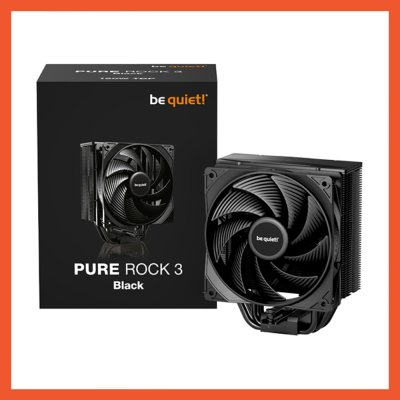 CPU COOLING BE QUIET PURE ROCK 3 BLACK