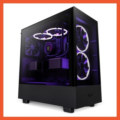 CASE (เคส) NZXT H5 ELITE BLACK (E-ATX)