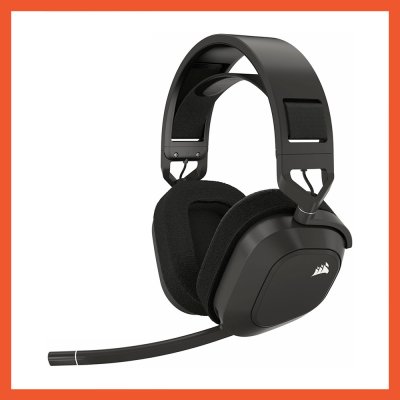 HEADSET CORSAIR HS80 MAX WIRELESS RGB STEEL GRAY (CA-9011295-AP)