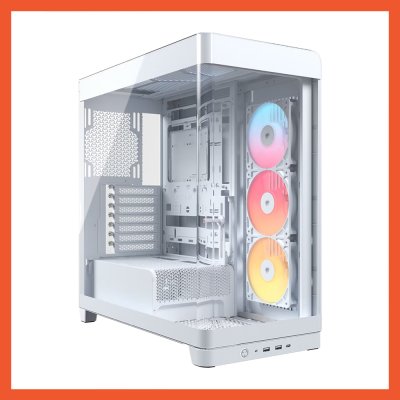 CASE CORSAIR FRAME 4500X RS-R RGB WHITE (CC-9011315-WW)