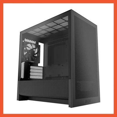 CASE NZXT H3 FLOW RGB 2025 BLACK (CC-H31FB-R1)