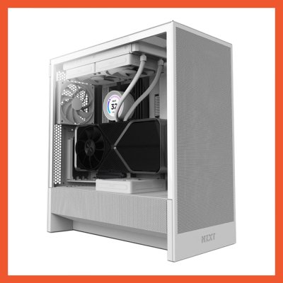 CASE NZXT H5 FLOW WHITE