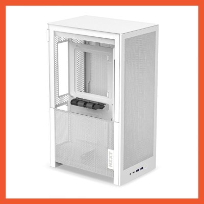 CASE NZXT H2 FLOW MINI-ITX WHITE (CI-H21FW-01)