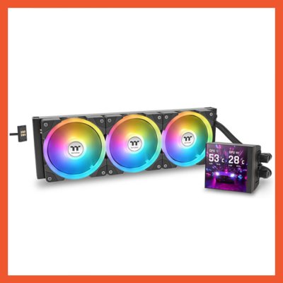 CPU LIQUID COOLING THERMALTAKE MAGFLOE 360 ULTRA ARGB BLACK