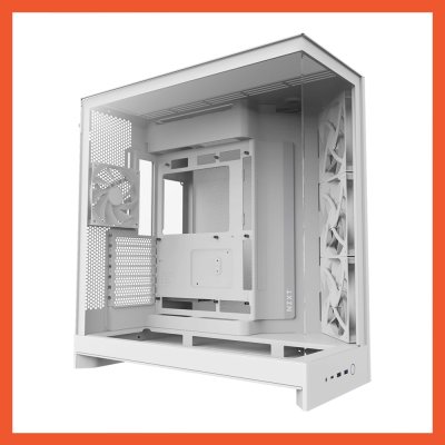 CASE NZXT H9 FLOW 2025 WHITE (CM-H92FW-01)