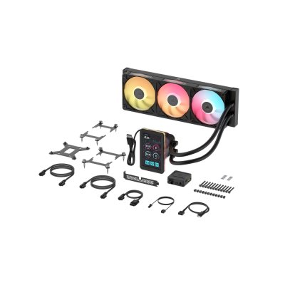CPU LIQUID COOLING CORSAIR iCUE LINK TITAN II 360 RX LCD BLACK (CW-9061045-WW)