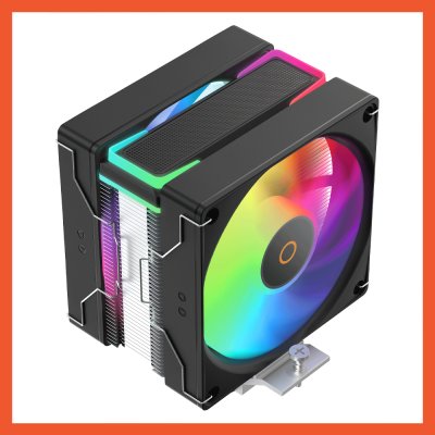 CPU COOLING OCYPUS DELTA A40 SE DUAL FAN ARGB BLACK