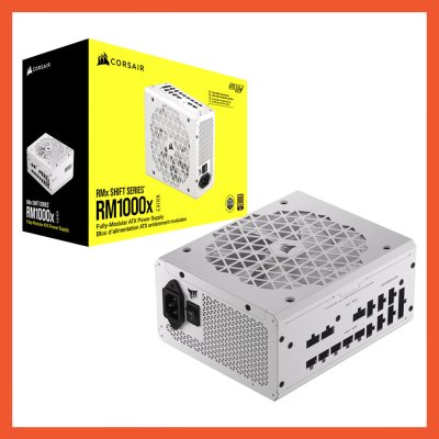 POWER SUPPLY CORSAIR RM1000X SHIFT 1000W 80+ GOLD WHITE (CP-9020275-NA)